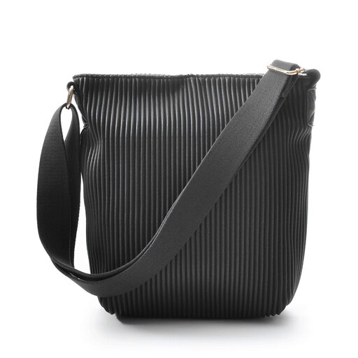 Small Shoulder Bag Black Walnut Collection Svart