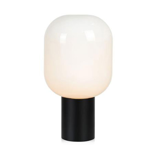 Bordslampa Brooklyn, svartopal Bordslampa Brooklyn, svartopal