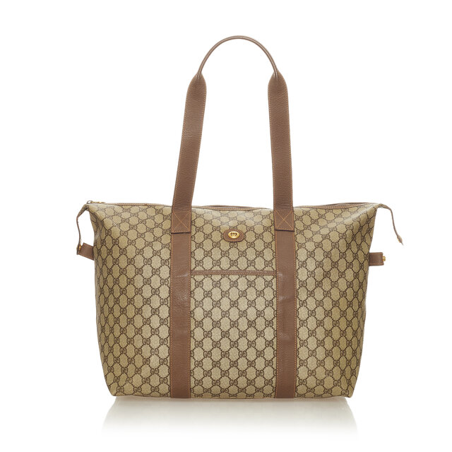Gucci Gg Supreme Boston Bag