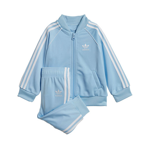 adidas ash blue tracksuit