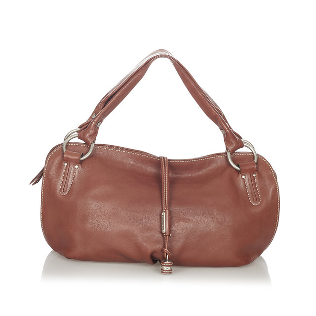 Celine Bittersweet Leather Shoulder Bag