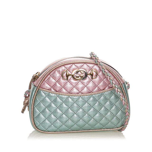 Gucci Trapuntata Leather Crossbody Bag