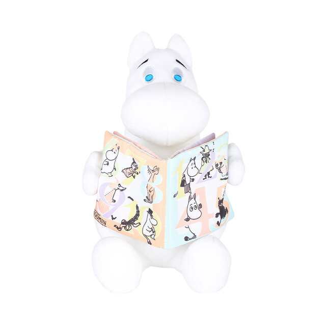 Mumin bok + gosedjur