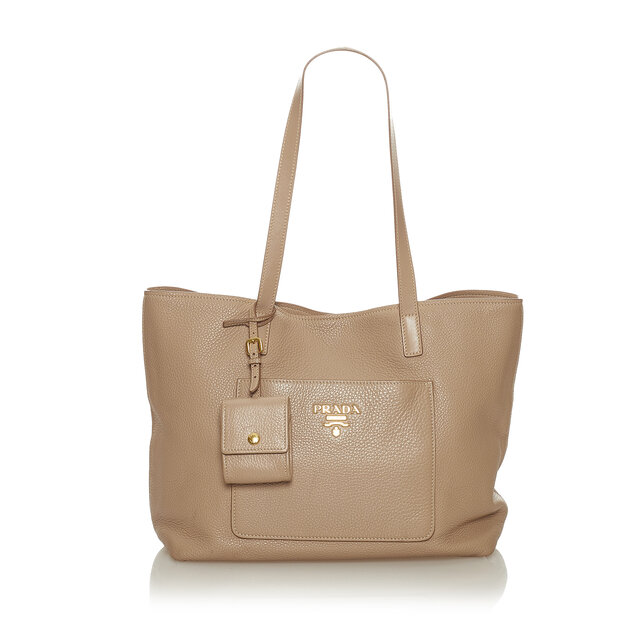 Prada Vitello Daino Tote Bag