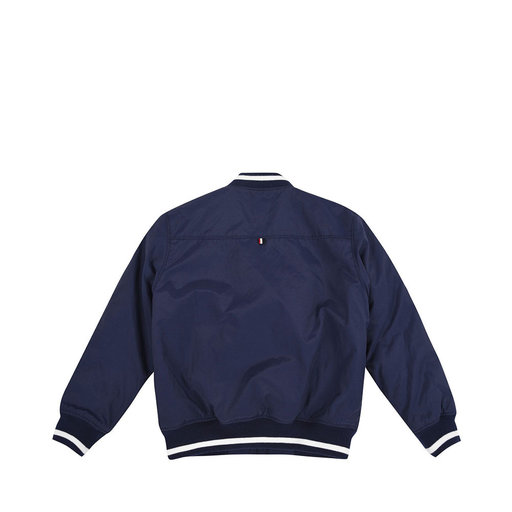 US POLO TIPPED BOMBER JACKET, marinblå US POLO TIPPED BOMBER JACKET, marinblå