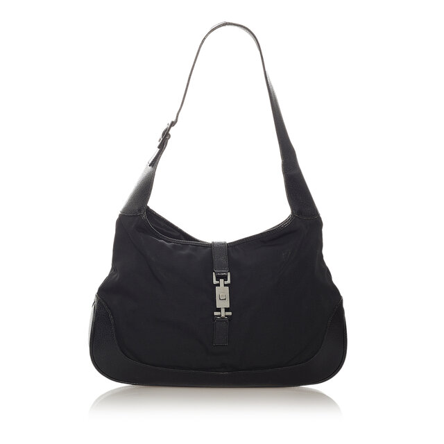 Gucci Jackie Nylon Shoulder Bag