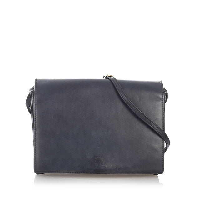 Mcm Leather Crossbody Bag