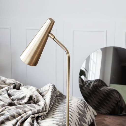 Golvlampa, Precise, 124 cm, mässing Golvlampa, Precise, 124 cm, mässing