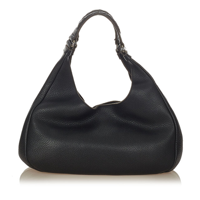 Bottega Veneta Campana Leather Hobo Bag