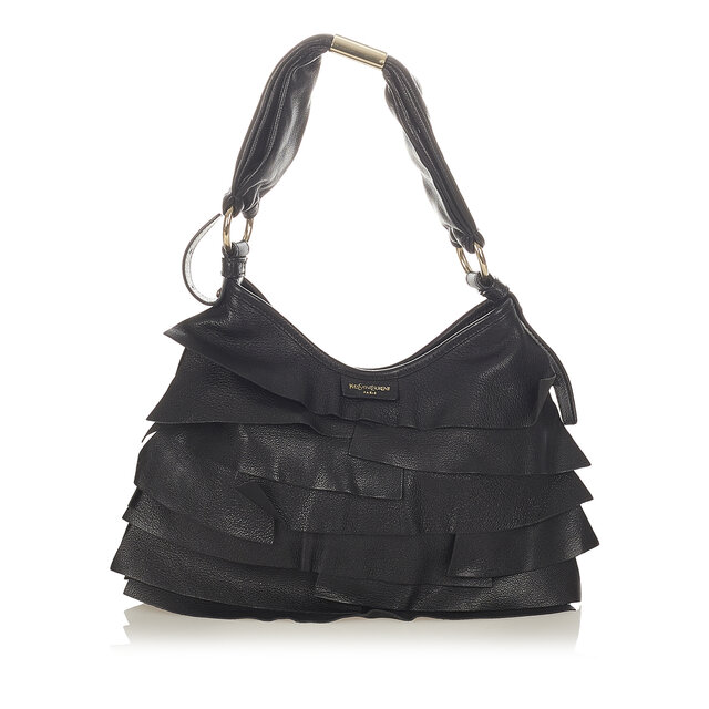 Ysl Saint Tropez Leather Hobo Bag