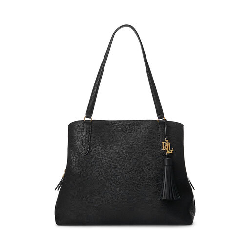 Leather Large Quinn Shoulder Bag