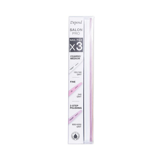 3-pack Salon Pro Nail File Kit