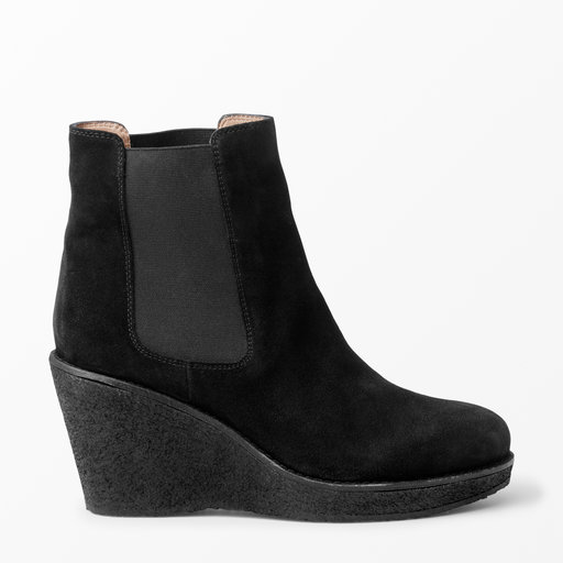 Boots med kilklack Skor Köp online på åhlens.se! Stövletter med kilklack Brun DAM | H&M SE