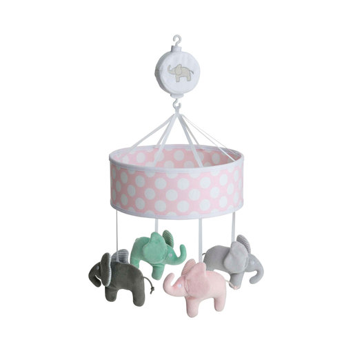 Musikmobil Elephant Rosa Inredning Kop Online Pa Ahlens Se Idag visar jag hur jag gjorde denna mysiga babymobil med hjaelp av litte hobbyfilt, traepaerlor och garn. musikmobil elephant rosa