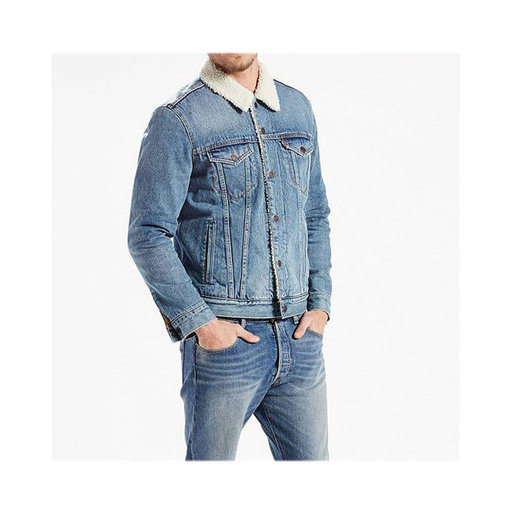 The Sherpa Trucker Jacket Ytterplagg Köp online på The Sherpa Trucker Jacket Ytterplagg Köp online på
