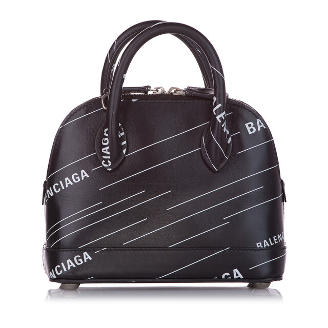 Balenciaga Monogram Ville Xs Leather Satchel