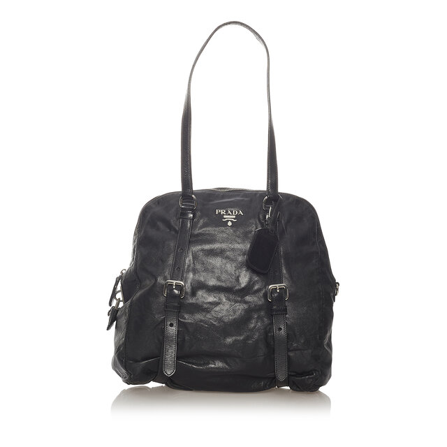 Prada Leather Tote Bag