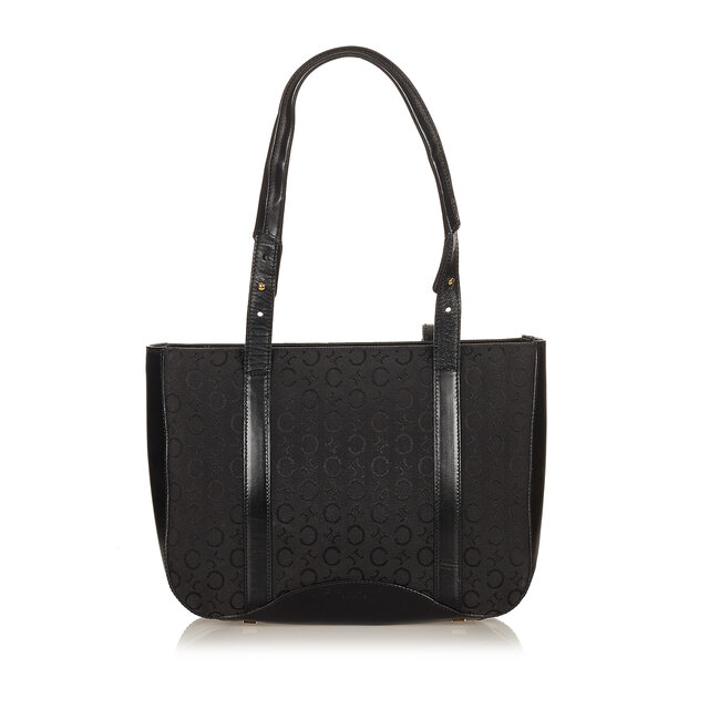 Celine C Macadam Canvas Tote Bag