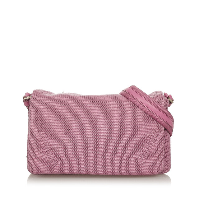 Prada Wool Shoulder Bag
