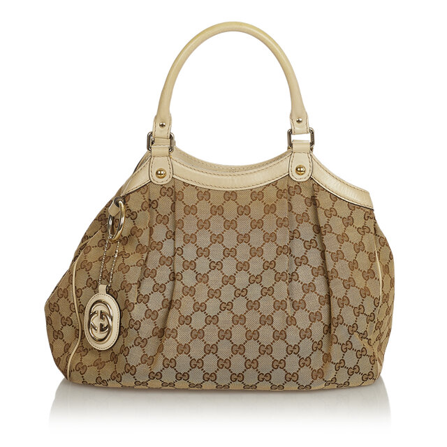 Gucci Gg Canvas Sukey Tote Bag