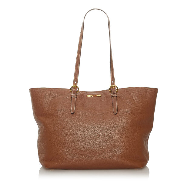 Miu Miu Leather Satchel