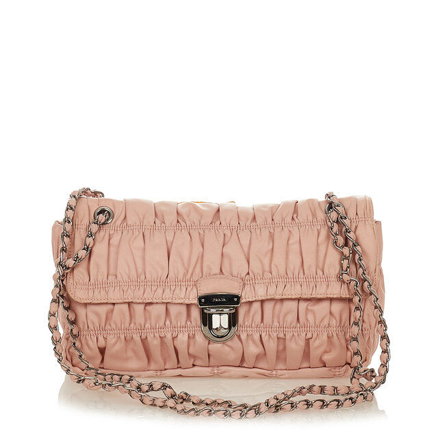 Prada Tessuto Gaufre Shoulder Bag