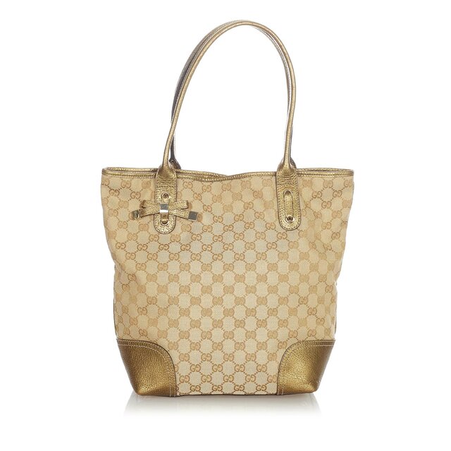 Gucci Gg Canvas Princy Tote Bag