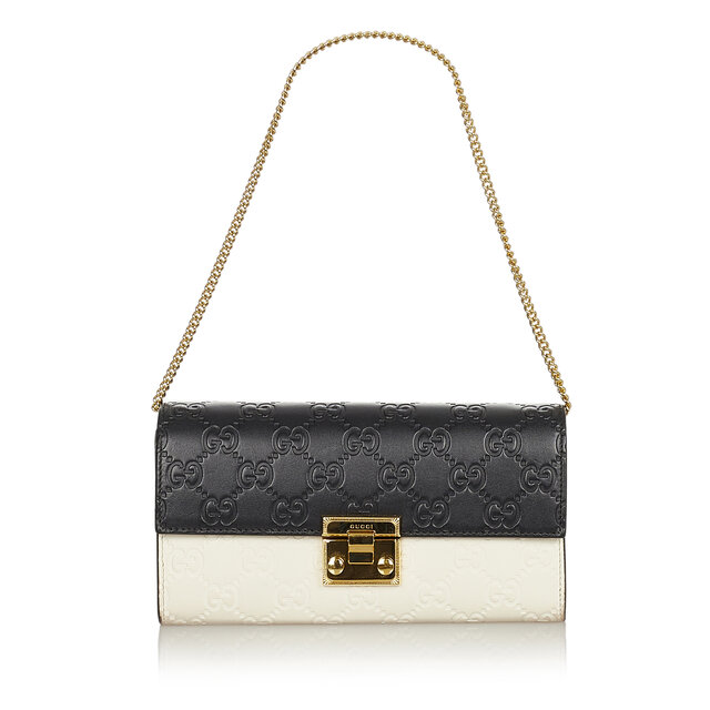 Gucci Guccissima Padlock Shoulder Bag