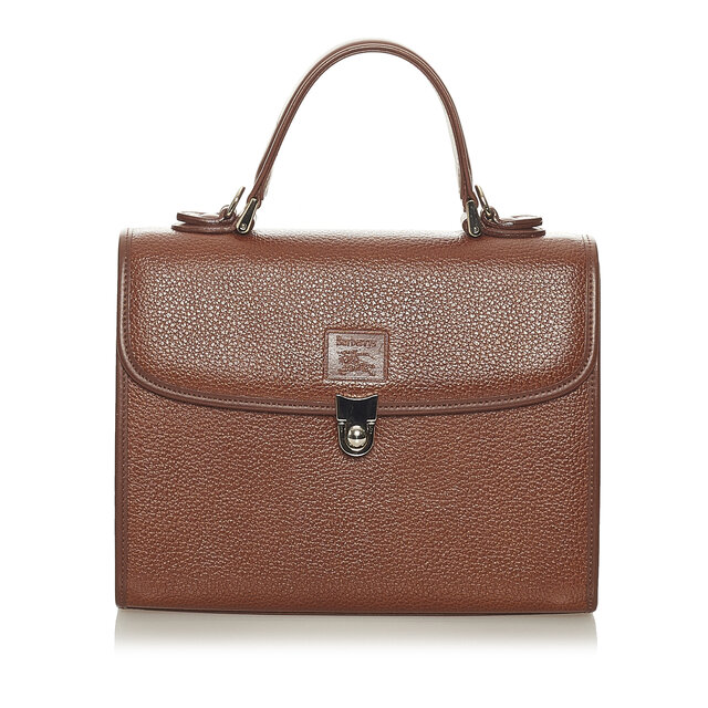 Burberry Leather Satchel