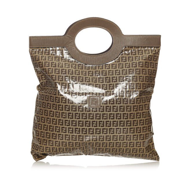 Fendi Zucchino Vinyl Tote Bag