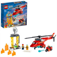 60281 City Brandräddningshelikopter från LEGO