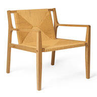 Loungefåtölj ALMA 72 cm, ek Loungefåtölj ALMA 72 cm, ek