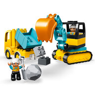 DUPLO® Lastbil och grävmaskin (10931) från LEGO