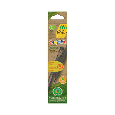 ahlens.se | Carioca ECO Blyertspennor 6 st