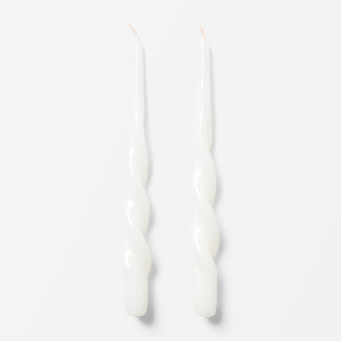 ahlens.se | Tvistade ljus, 2-pack, White