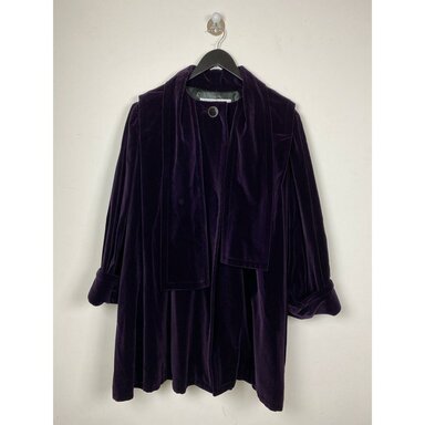 1980s Black Opera Coat with Marabou Feather Trim Elegant Lightweight Evening Overcoat 1822 UK Size 1416 US
