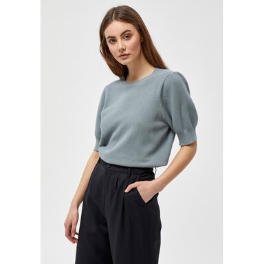 Jossa Knit Tee i prairie sand från Minus  Åhlens